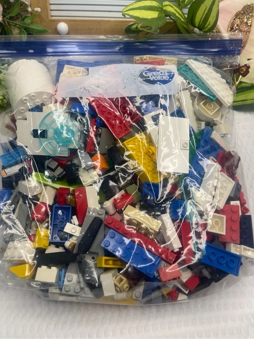 LEGO Mixed Parts Lot 1.5 lbs Bulk Bricks Plates Pieces Genuine - Picture 4 of 5